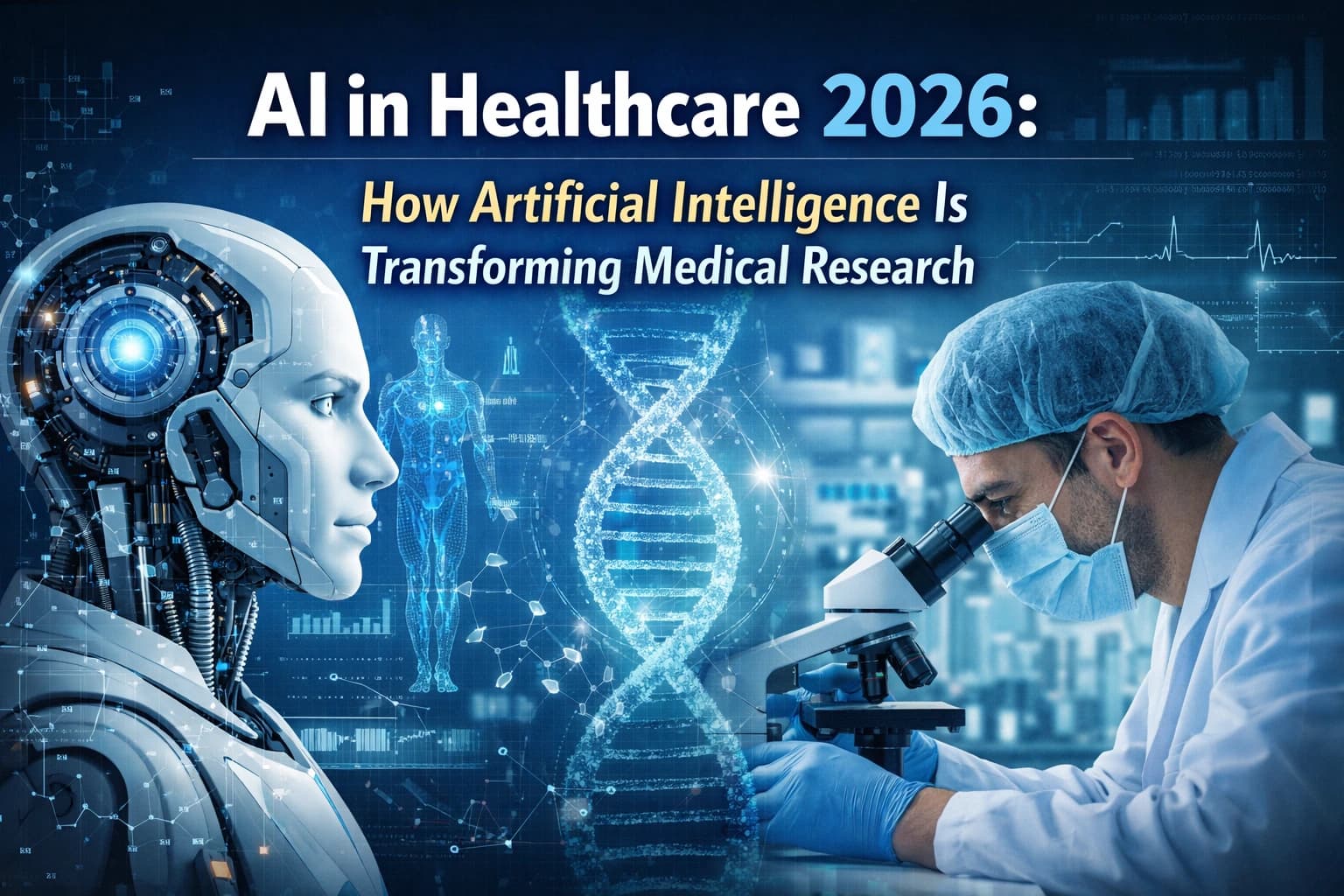 AI in healthcare 2026 — how artificial intelligence is transforming medical research